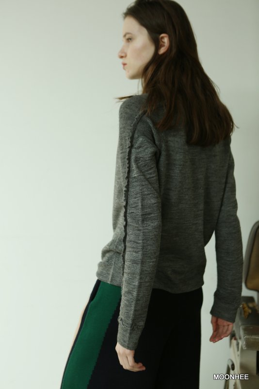 2 WAY FRILL PULLOVER [SALE 20%]