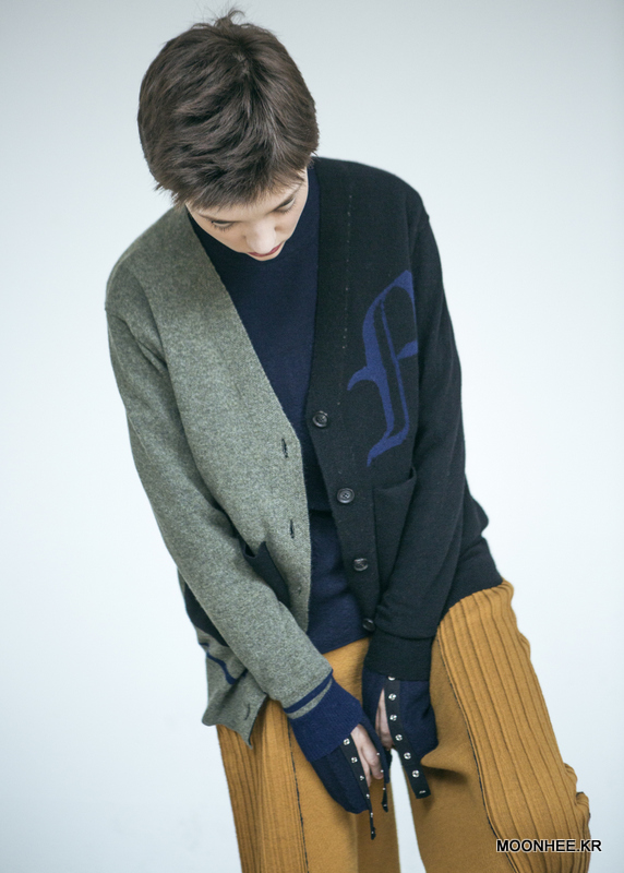 Cashmere Reassembled Cardigan [BLACK]