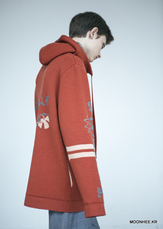 Angel Oversized Hoodie [RUST,D/NAVY[]